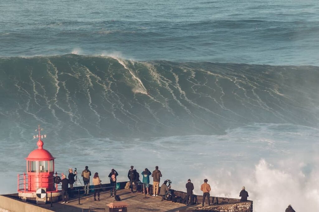 Nic von Rupp en Nazaré