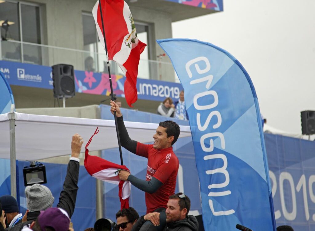 Lucca con bandera