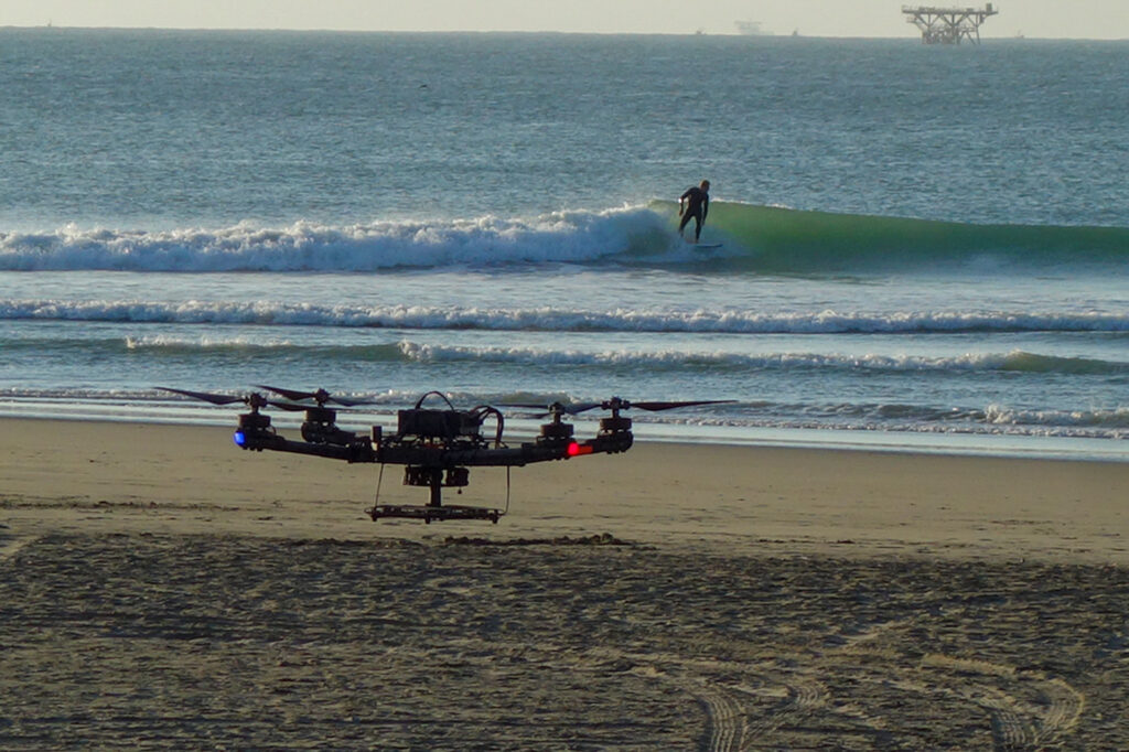 Drone en lobitos